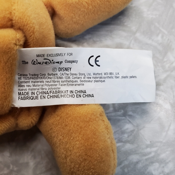 🍯🧸 Disneys Winnie the Pooh Beanie Plush - Picture 3 of 8